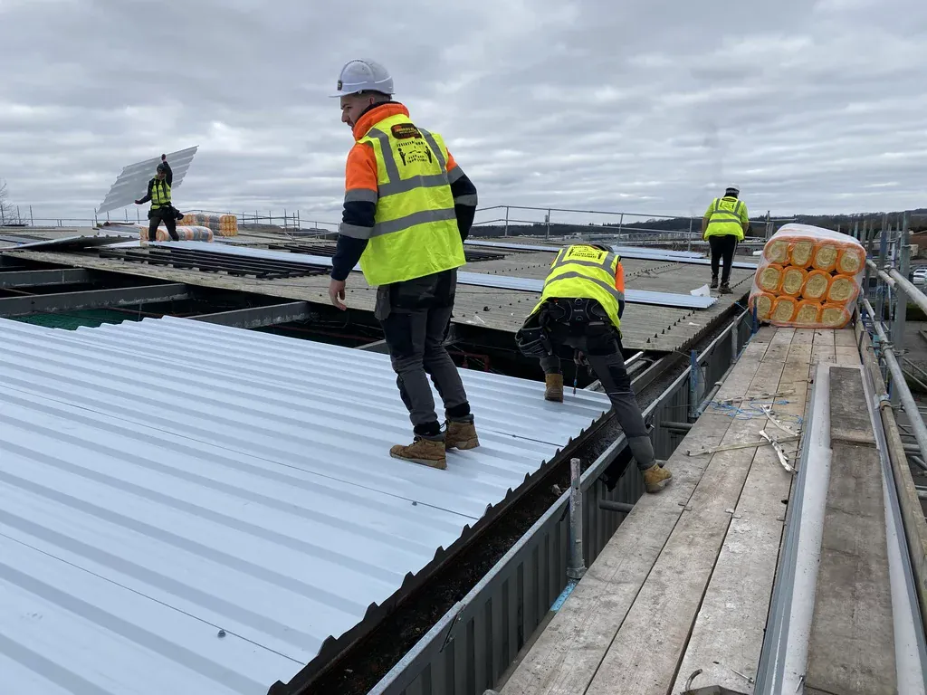 Industrial Cladding & Gutter Lining