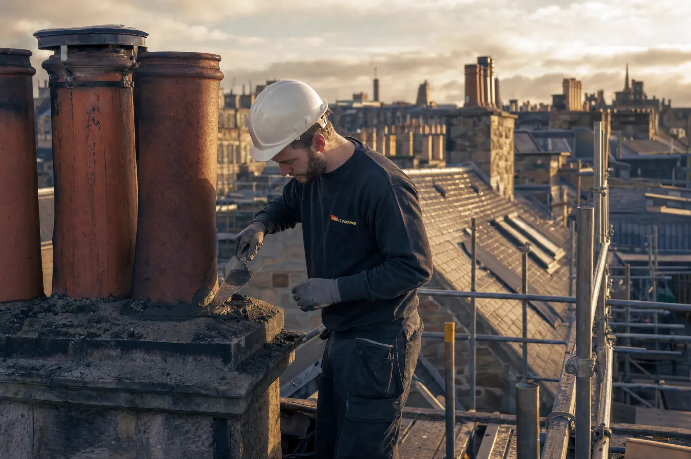 Statutory notice roof work